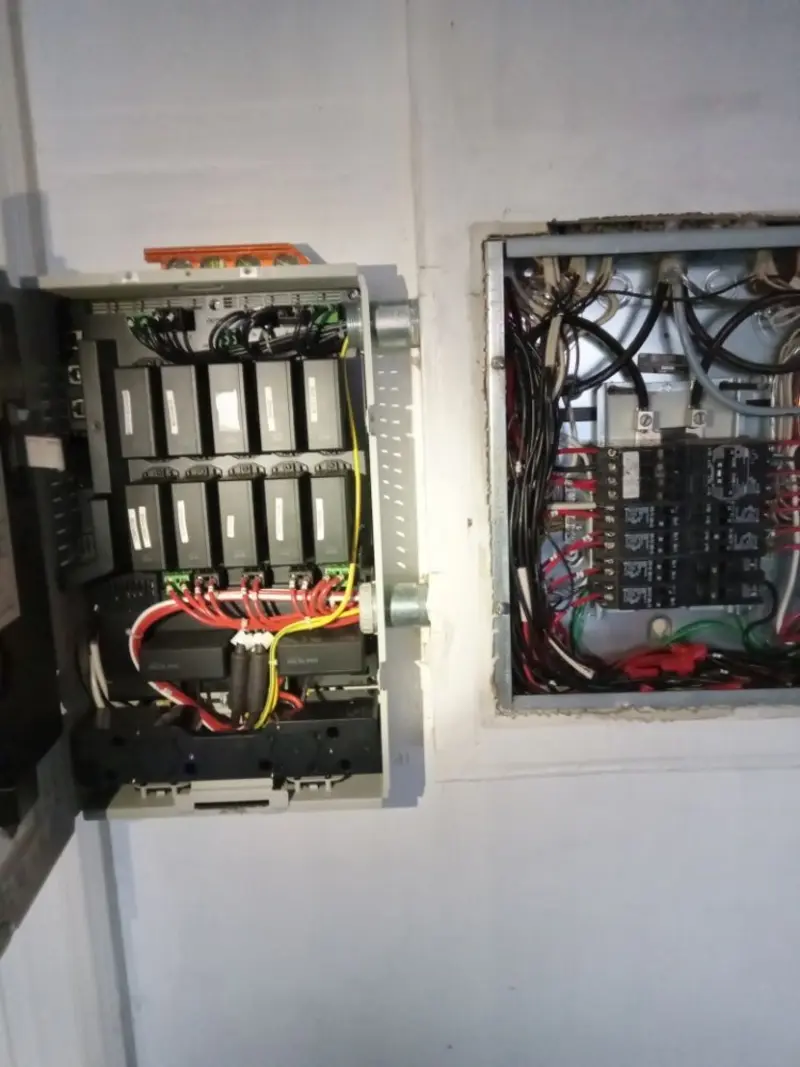 Electrical panel upgrade completed for Electrical Troubleshooting in Franconia
